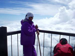 富士山登頂2004