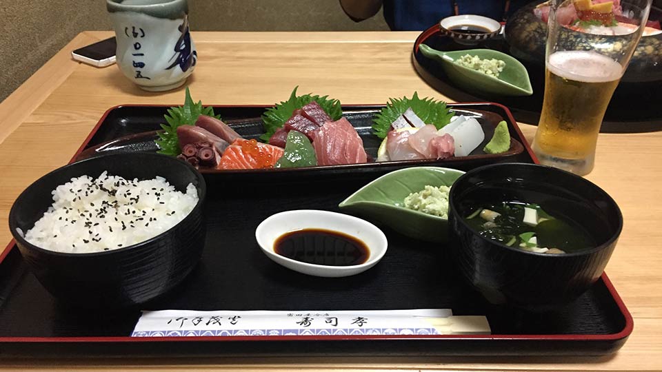 刺身定食