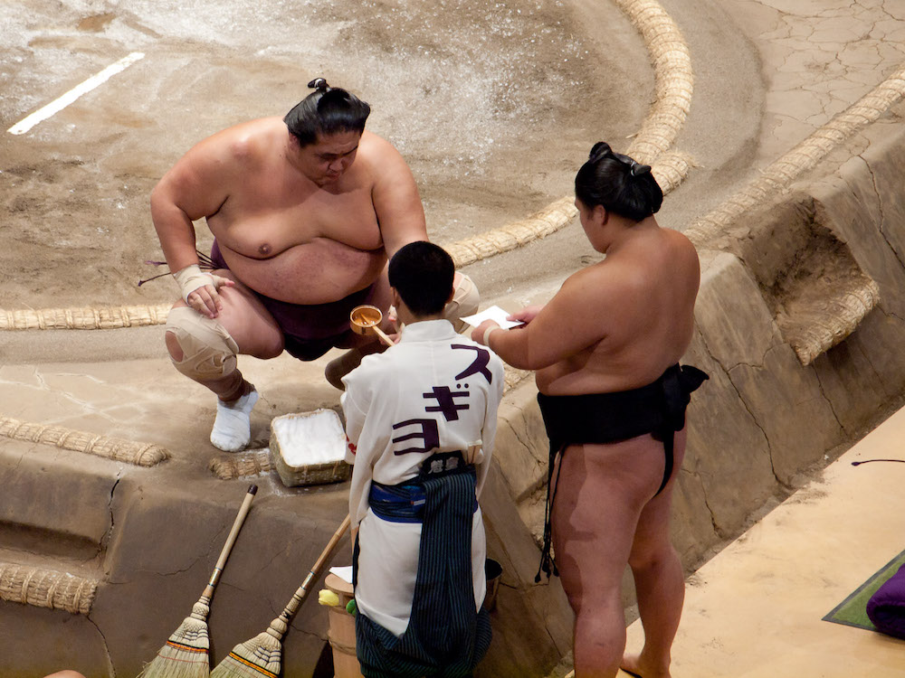 相撲 力水