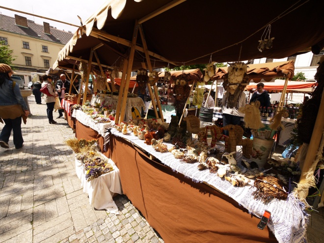 プラハの市場